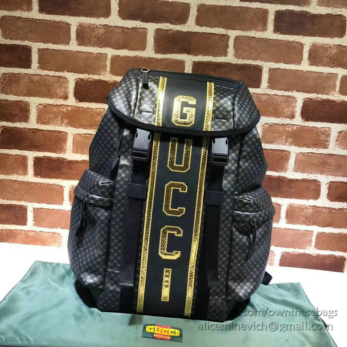 Gucci-Dapper Dan backpack Black 536413