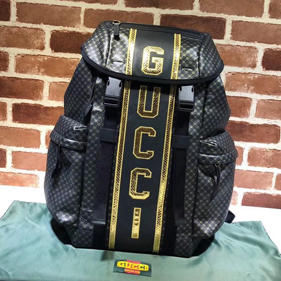 Gucci-Dapper Dan backpack Black 536413