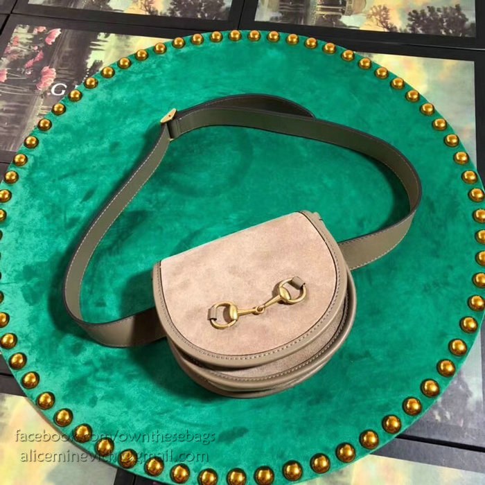 Gucci Leather Belt Bag Beige 384820