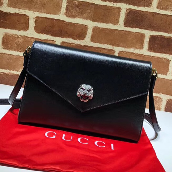 Gucci Medium Shoulder Bag Black 527857
