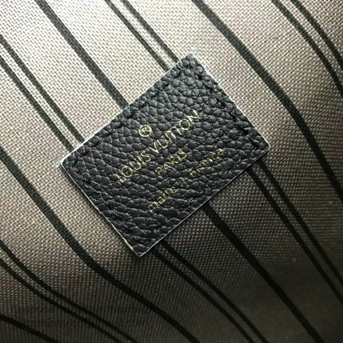 Louis Vuitton Monogram Empreinte Pochette Metis Noir M43942