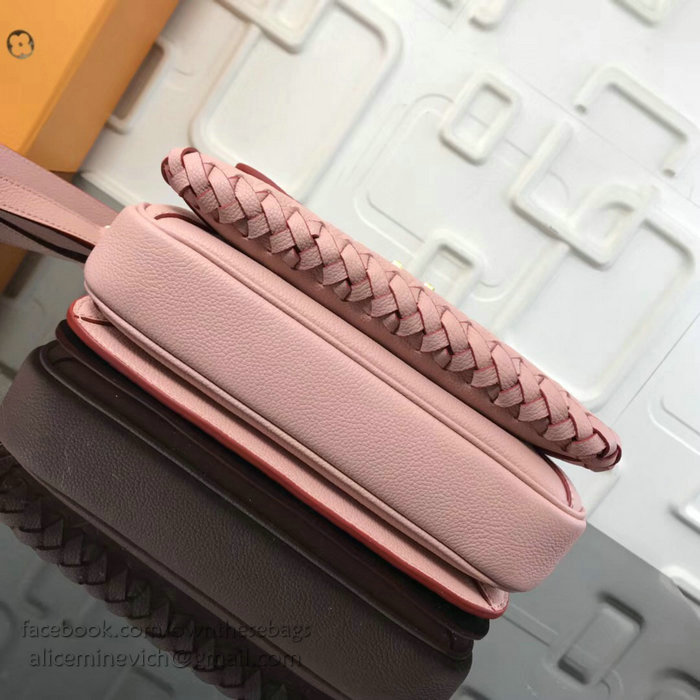 Louis Vuitton Monogram Empreinte Pochette Metis Pink M43942