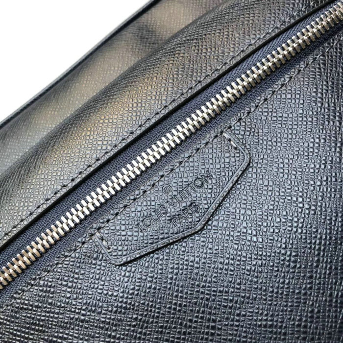 Louis Vuitton Taiga Leather Outdoor Messenger PM Blue M33436