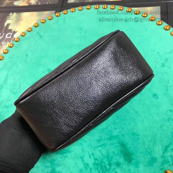 Gucci GG Marmont Mini Shoulder Bag Black 550155