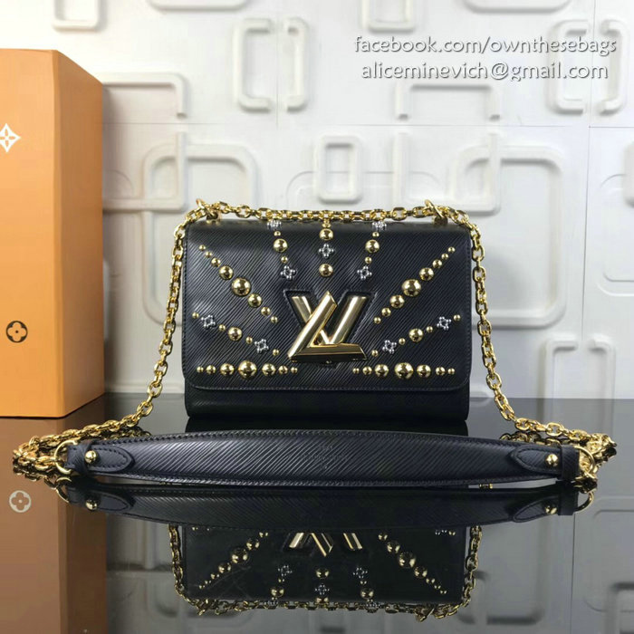 Louis Vuitton Epi Leather Twist MM Black M52730