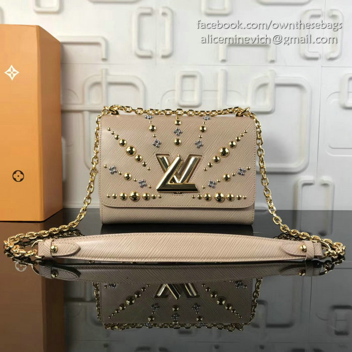 Louis Vuitton Epi Leather Twist MM Galet M52730