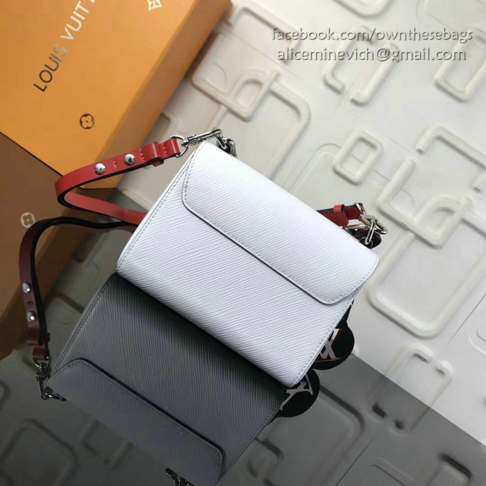 Louis Vuitton Epi Leather Twist PM White M52500
