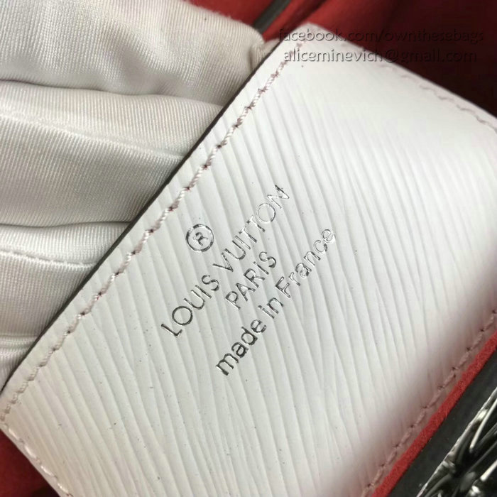 Louis Vuitton Epi Leather Twist PM White M52500