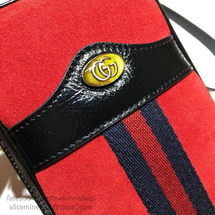 Gucci Ophidia Iphone Case Red 546595
