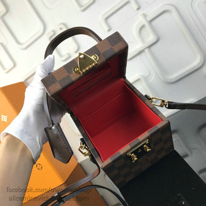 Louis Vuitton Damier Ebene Canvas Bleecker Box N52466
