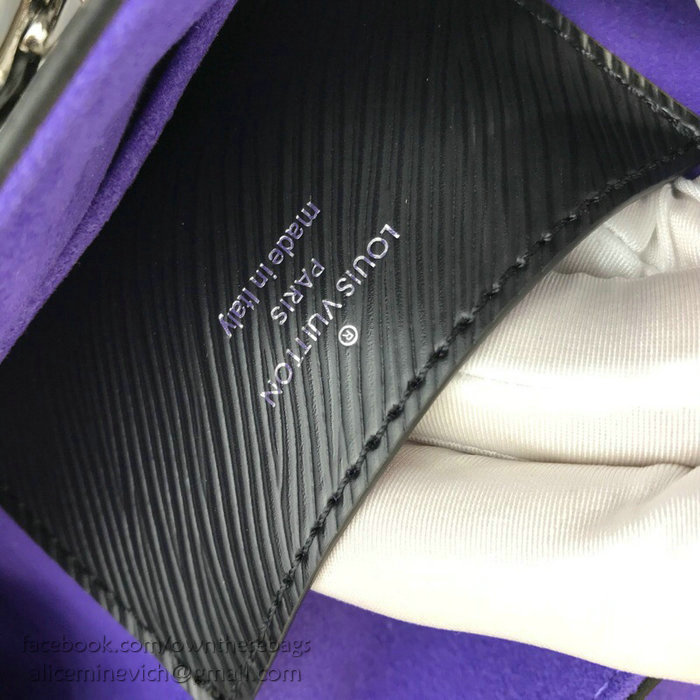 Louis Vuitton Epi Leather Twist MM Noir M52699