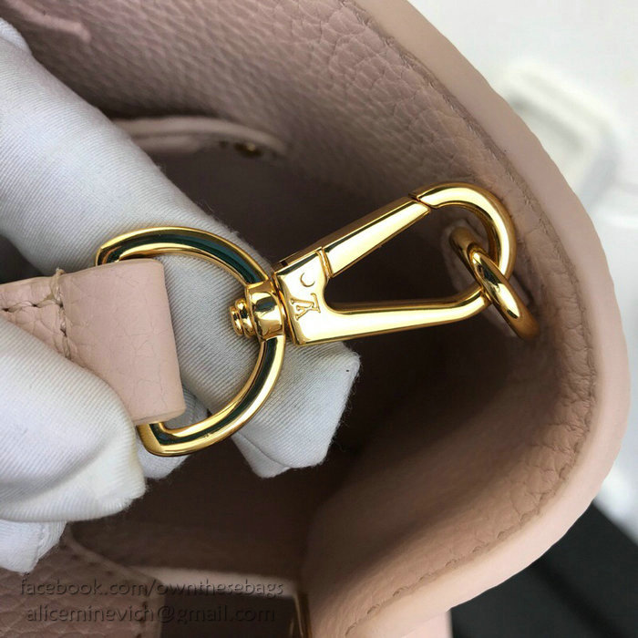Louis Vuitton Taurillon Leather Capucines BB Pink M52451