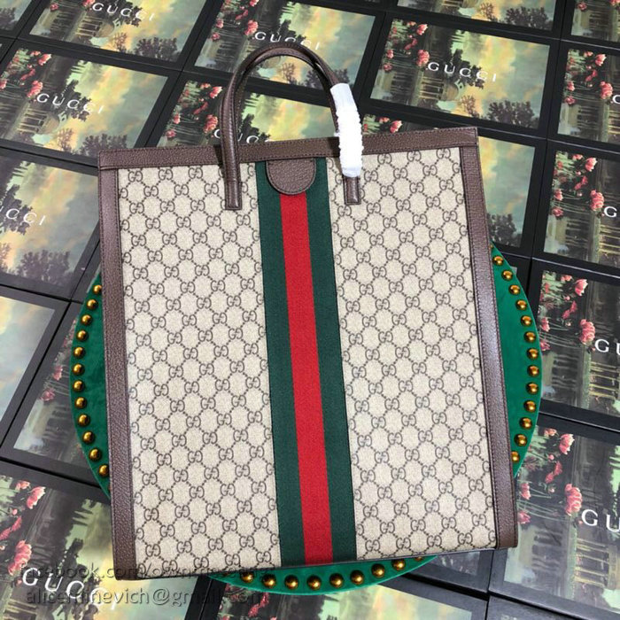 Gucci Ophidia GG Supreme Tote Bag 524536