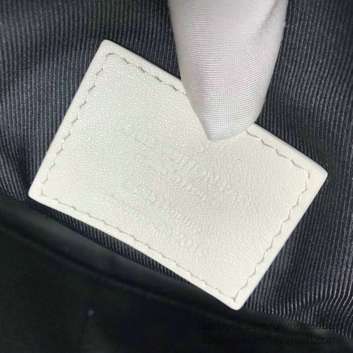 Louis Vuitton Calfskin Box Bag White M44427