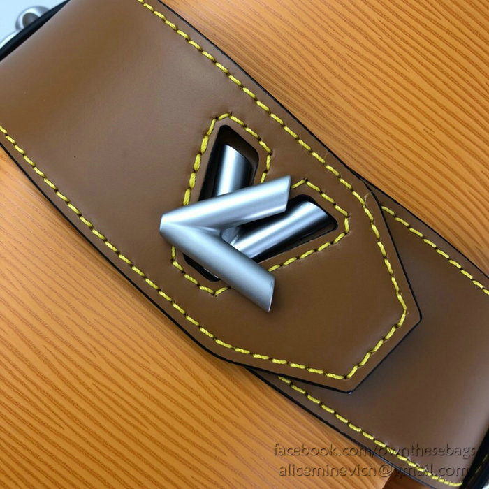 Louis Vuitton Epi Leather Twist Bucket Safran M52804