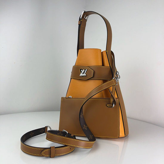 Louis Vuitton Epi Leather Twist Bucket Safran M52804
