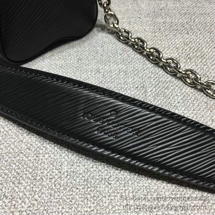Louis Vuitton Epi Leather Twist PM Noir M50273