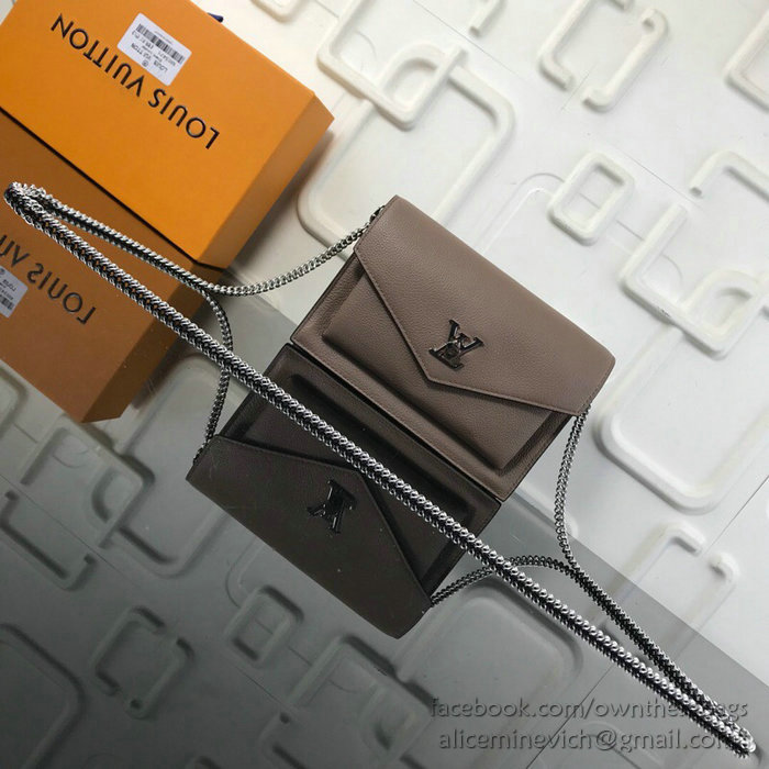 Louis Vuitton Pochette Mylockme Chain Nude M63471