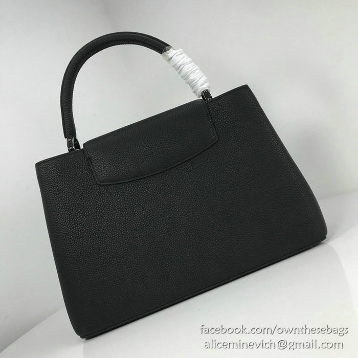 Louis Vuitton Taurillon Leather Capucines BB Noir M94517