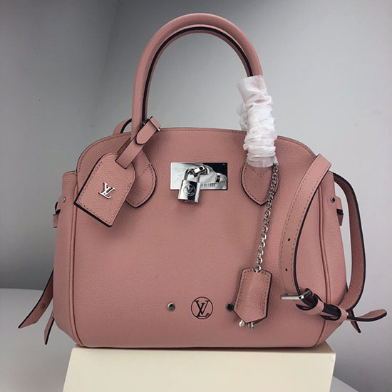 Louis Vuitton Veau Nuage Leather Milla PM Pink M54346