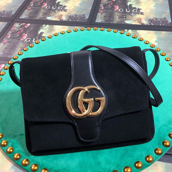 Gucci Arli Medium Shoulder Bag Black 550126