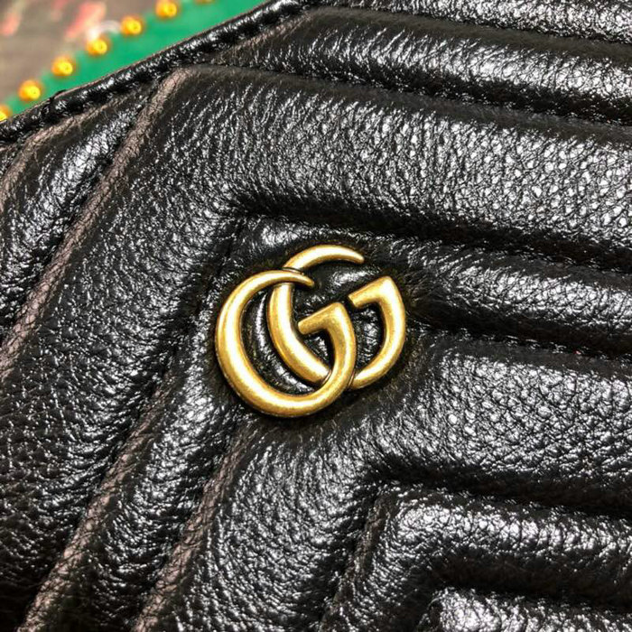 Gucci Leather Tote Black 524592