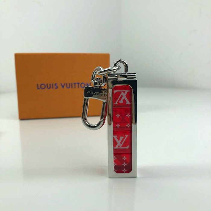 Louis Vuitton Bag Charm and Key Holder Red MP2072
