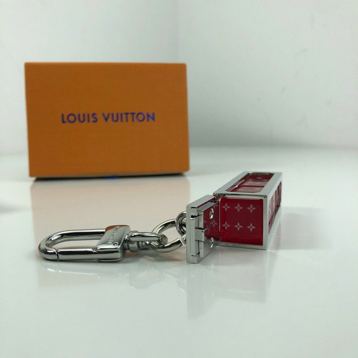 Louis Vuitton Bag Charm and Key Holder Red MP2072