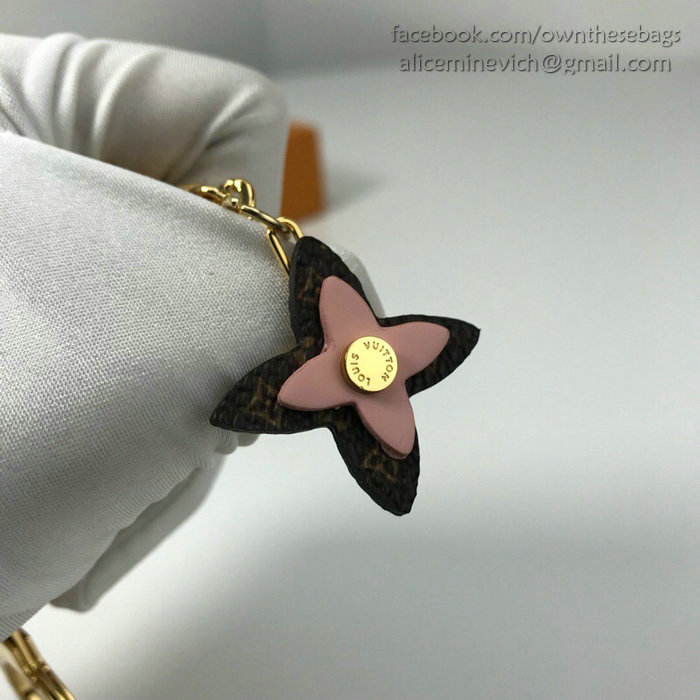Louis Vuitton Blooming Flowers Chain Bag Charm and Key Holder M63086