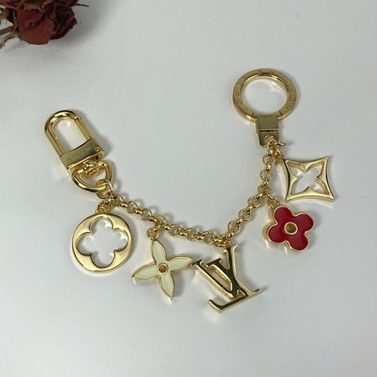 Louis Vuitton Blooming Flowers Chain Bag Charm and Key Holder M63086