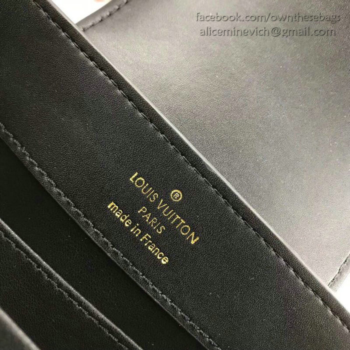 Louis Vuitton Calfskin Capucines Mini Noir N94227