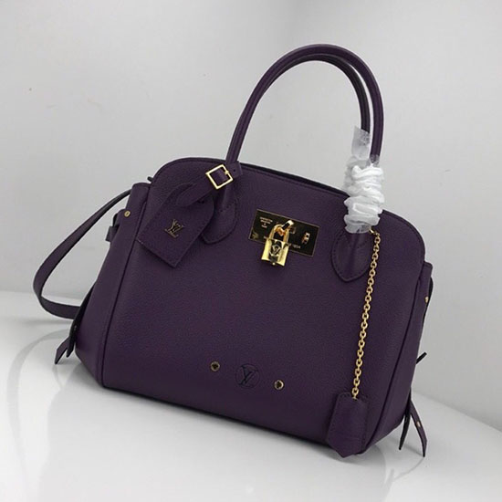 Louis Vuitton Veau Nuage Leather Milla PM Purple M54346