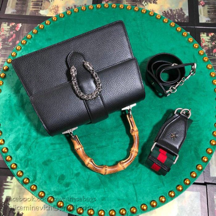 Gucci Dionysus Medium Top Handle Bag Black 448075