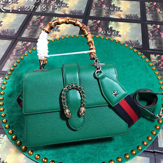 Gucci Dionysus Medium Top Handle Bag Green 448075