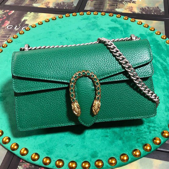 Gucci Dionysus Small Shoulder Bag Green 499623
