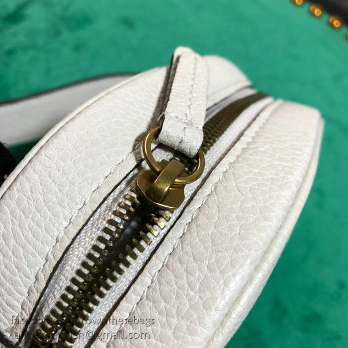 Gucci Leather Belt Bag White 476434