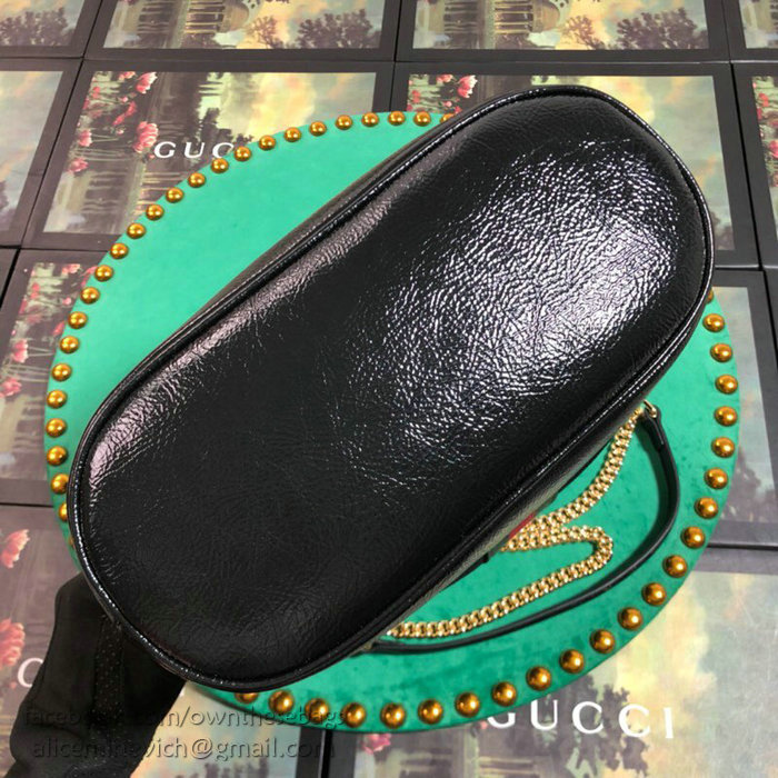 Gucci Rajah Medium Bucket Bag Black 553961