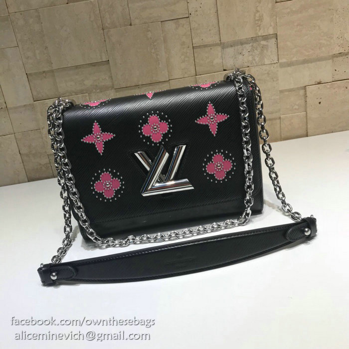 Louis Vuitton Epi Leather Twist MM Black M50276