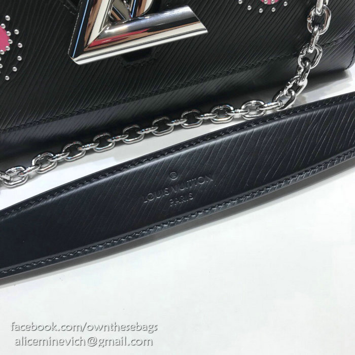 Louis Vuitton Epi Leather Twist MM Black M50276