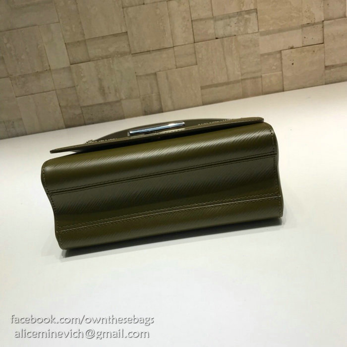 Louis Vuitton Epi Leather Twist MM Green M50276