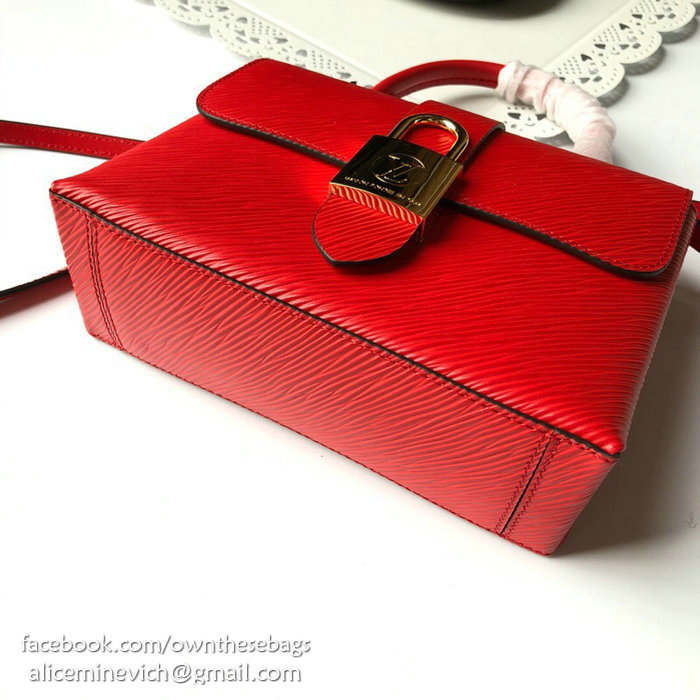 Louis Vuitton Epi Leather Locky BB Red M52880
