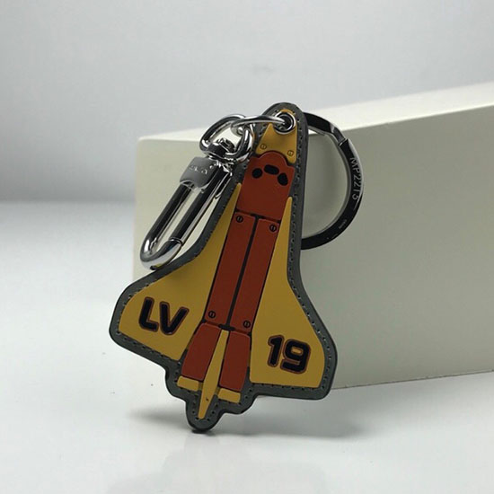 Louis Vuitton Leather Rocket Bag Charm and Key Holder MP2215