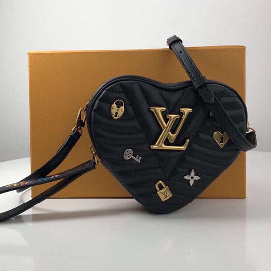 Louis Vuitton Heart Bag New Wave Noir M53205