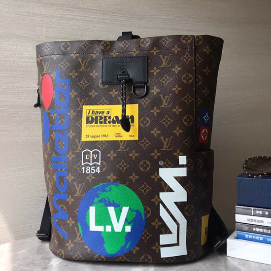Louis Vuitton Chalk Backpack Marron M44615