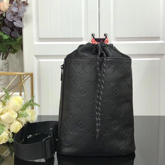 Louis Vuitton Chalk Sling Bag Black M44633
