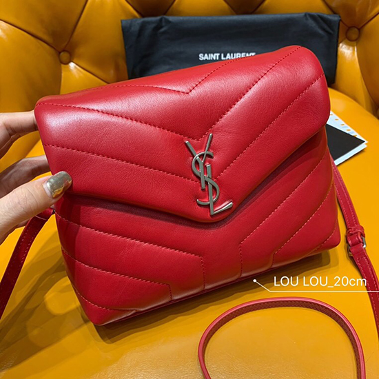 Saint Laurent Loulou Toy Bag Red 467072