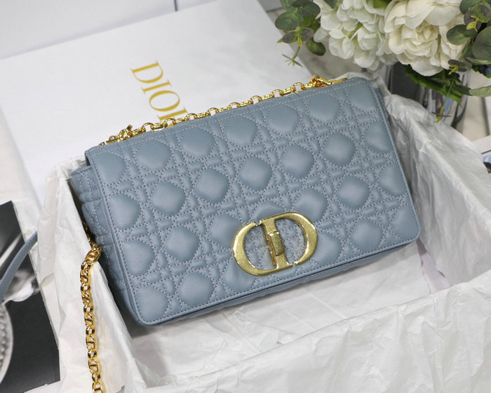 Dior Caro Bag Blue DM8016