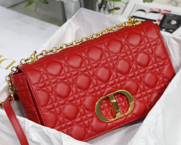Dior Caro Bag Red DM8016