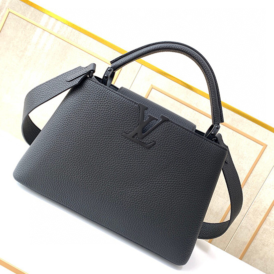 Louis Vuitton Capucines BB Black with Black Hardware M94517