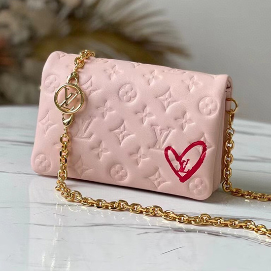 Louis Vuitton Pochette Coussin Pink M80834